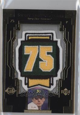 2003 Upper Deck Sweet Spot - Patches #BZ1 - Barry Zito