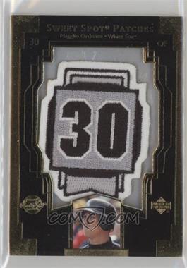 2003 Upper Deck Sweet Spot - Patches #MO1 - Magglio Ordonez