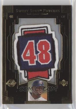 2003 Upper Deck Sweet Spot - Patches #TH1 - Torii Hunter