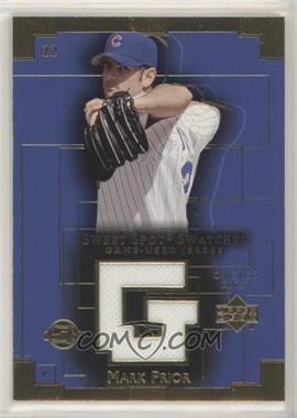 2003 Upper Deck Sweet Spot - Swatches #MA - Mark Prior