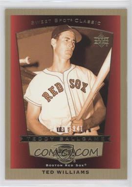 2003 Upper Deck Sweet Spot Classic - [Base] #111 - Teddy Ballgame - Ted Williams /1941