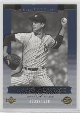 2003 Upper Deck Sweet Spot Classic - [Base] #147 - Yankee Heritage - Tommy John /1500