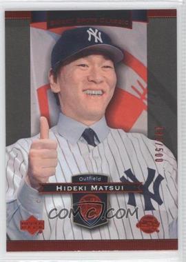 2003 Upper Deck Sweet Spot Classic - Hideki Matsui Rookie - Red #75 - Hideki Matsui /500