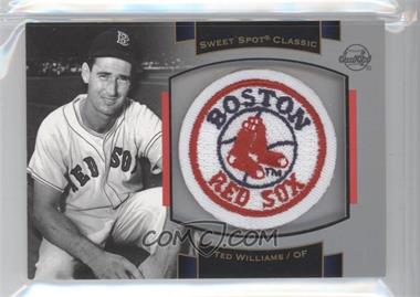 2003 Upper Deck Sweet Spot Classic - Souvenir Logo Patch #P-TW1 - Ted Williams