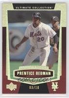 Ultimate Rookie - Prentice Redman #/10