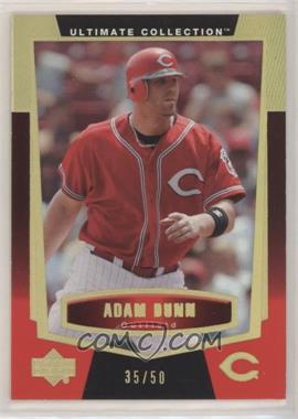 2003 Upper Deck Ultimate Collection - [Base] - Gold #47 - Adam Dunn /50