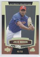 Ultimate Rookie - Julio Manon #/50