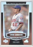 Ultimate Rookie - Chad Cordero #/625