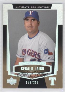 2003 Upper Deck Ultimate Collection - [Base] #148 - Ultimate Rookie - Gerald Laird /250