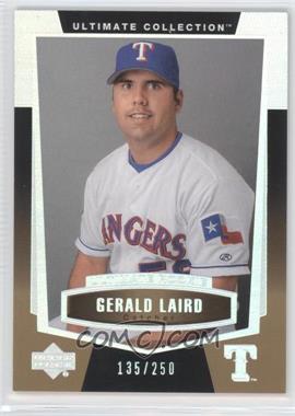 2003 Upper Deck Ultimate Collection - [Base] #148 - Ultimate Rookie - Gerald Laird /250