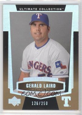 2003 Upper Deck Ultimate Collection - [Base] #148 - Ultimate Rookie - Gerald Laird /250