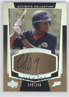 2003 Upper Deck Ultimate Collection - [Base] #171 - Ultimate Rookie Signatures - Delmon Young /250