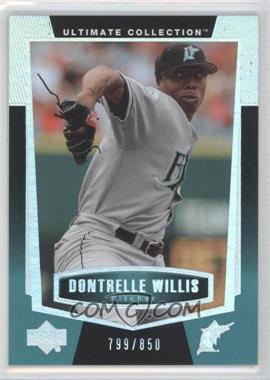 2003 Upper Deck Ultimate Collection - [Base] #18 - Dontrelle Willis /850