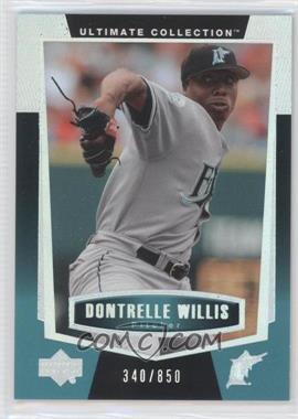 2003 Upper Deck Ultimate Collection - [Base] #18 - Dontrelle Willis /850