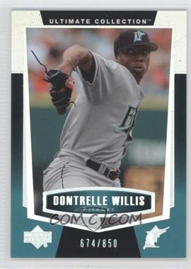 2003 Upper Deck Ultimate Collection - [Base] #18 - Dontrelle Willis /850