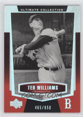 2003 Upper Deck Ultimate Collection - [Base] #48 - Ted Williams /850