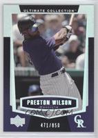 Preston Wilson #/850