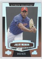 Ultimate Rookie - Julio Manon #/625