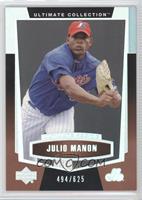 Ultimate Rookie - Julio Manon #/625