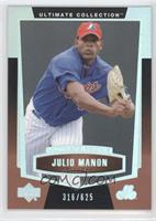 Ultimate Rookie - Julio Manon #/625