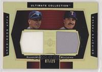 Alex Rodriguez, Rafael Palmeiro #/25