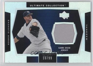 2003 Upper Deck Ultimate Collection - Jersey #J-RC - Roger Clemens /99