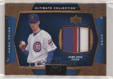 2003 Upper Deck Ultimate Collection - Patch - Copper #P-MP - Mark Prior /35