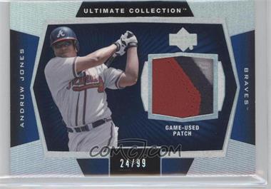 2003 Upper Deck Ultimate Collection - Patch #P-AJ - Andruw Jones /99