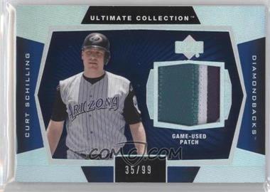 2003 Upper Deck Ultimate Collection - Patch #P-CS - Curt Schilling /99