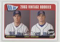 Vintage Rookies - Kevin Cash, Jayson Werth