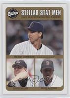 Stellar Stat Men - Curt Schilling, Pedro Martinez, Randy Johnson