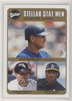 Stellar Stat Men - Alex Rodriguez, Magglio Ordonez, Miguel Tejada