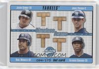 Jorge Posada, Jason Giambi, Alfonso Soriano, Raul Mondesi #/175