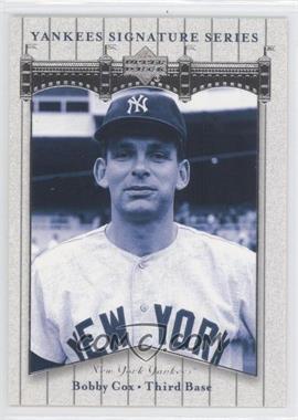2003 Upper Deck Yankees Signature Series - [Base] #9 - Bobby Cox