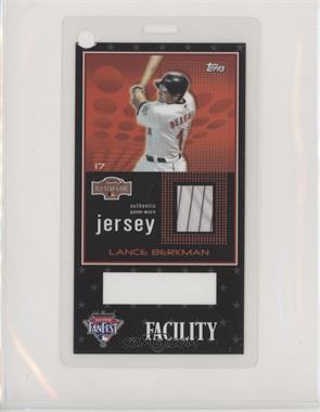 2004 All-Star Fanfest Laminated Passes - [Base] #FALB - Facility - Lance Berkman (Topps) [Poor to Fair]