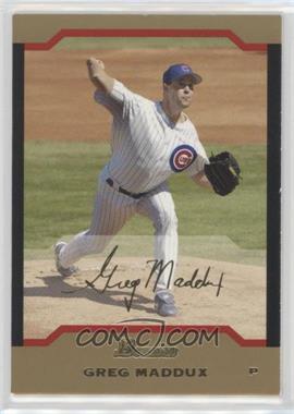 2004 Bowman - [Base] - Gold #126 - Greg Maddux