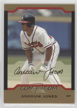 2004 Bowman - [Base] - Gold #89 - Andruw Jones