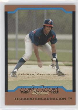 2004 Bowman - [Base] - The Pit Rose Gold #284 - First Year - Teodoro Encarnacion