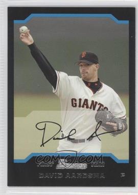 2004 Bowman - [Base] #174 - First Year - David Aardsma