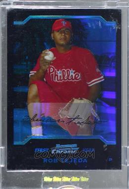 2004 Bowman Chrome - [Base] - Blue Refractor #290 - First Year - Robinson Tejeda /290 [Uncirculated]