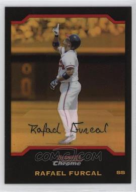 2004 Bowman Chrome - [Base] - Gold Refractor #60 - Rafael Furcal /50 [EX to NM]