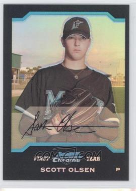 2004 Bowman Chrome - [Base] - Refractor #192 - First Year - Scott Olsen