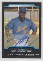 First Year Autograph - Lastings Milledge
