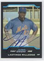 First Year Autograph - Lastings Milledge