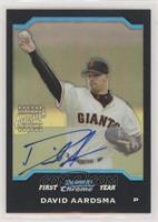 First Year Autograph - David Aardsma