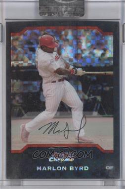 2004 Bowman Chrome - [Base] - X-Fractor #114 - Marlon Byrd /172 [Uncirculated]