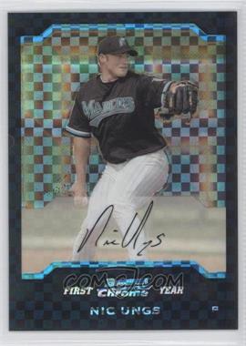 2004 Bowman Chrome - [Base] - X-Fractor #186 - First Year - Nic Ungs /172