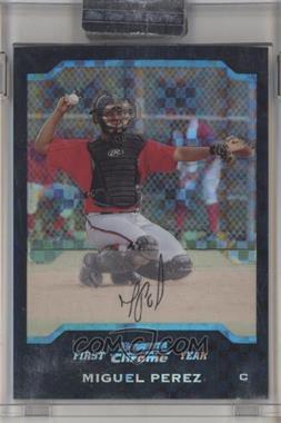2004 Bowman Chrome - [Base] - X-Fractor #235 - First Year - Miguel Perez /172 [Uncirculated]