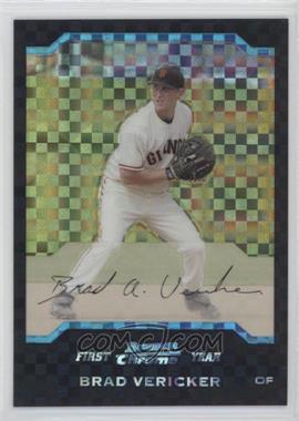 2004 Bowman Chrome - [Base] - X-Fractor #327 - First Year - Brad Vericker /172