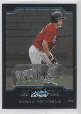 2004 Bowman Chrome - [Base] #189 - First Year - Brock Peterson